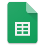 google sheets android application logo